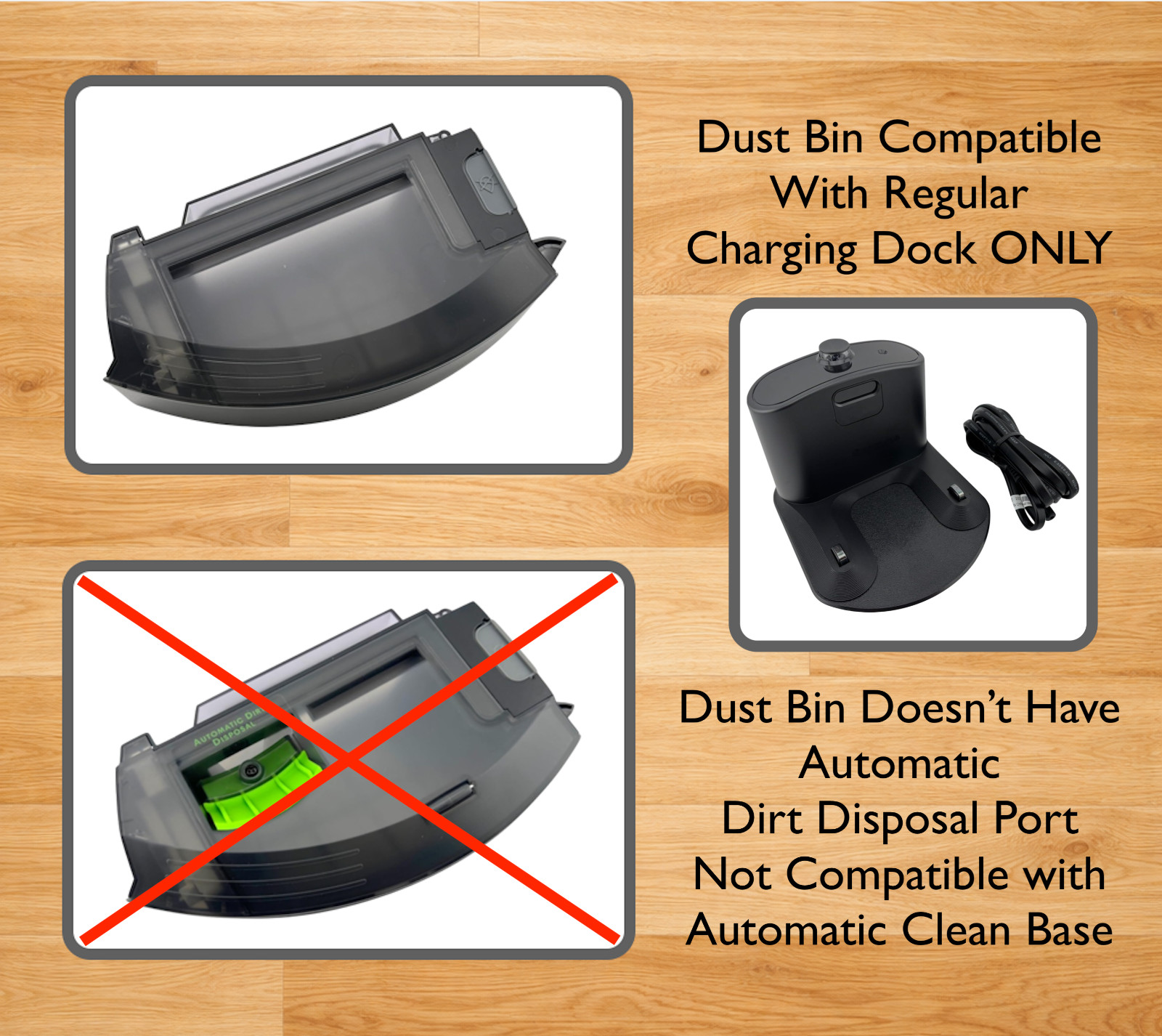 GENUINE iRobot Roomba Dust Bin Replacement for i5 j5 j6 j7 Robot Vacuum Cleaner