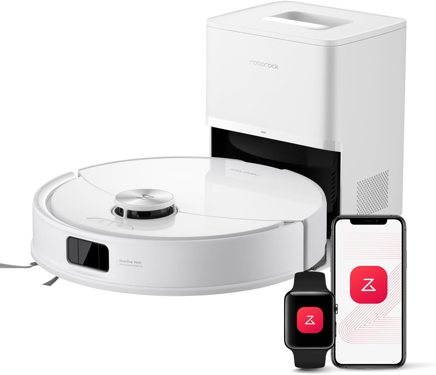 Roborock Q10 S5+ Robot Vacuum and Mop, 10,000Pa Suction, Upgraded from Q8 Max+,