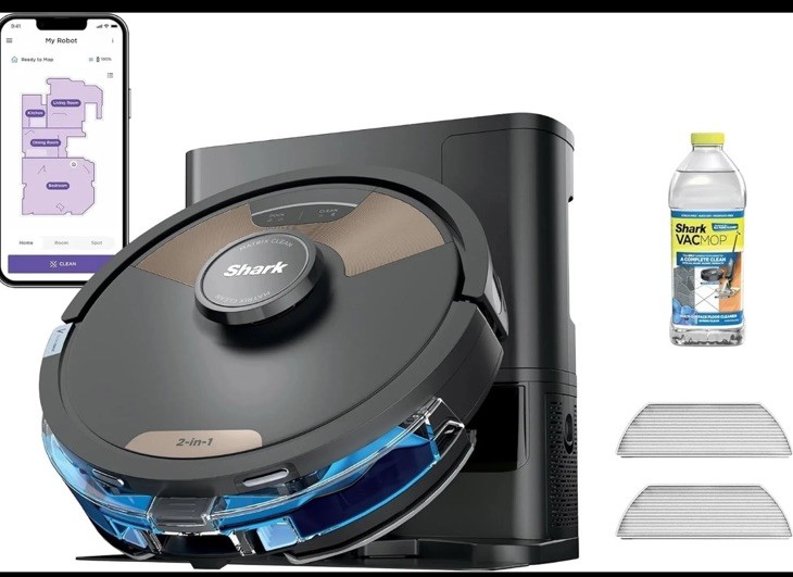 Shark Matrix Plus Robot Vacuum & Mop w/ SELF EMPTY BIN + Mopping UR2650WS