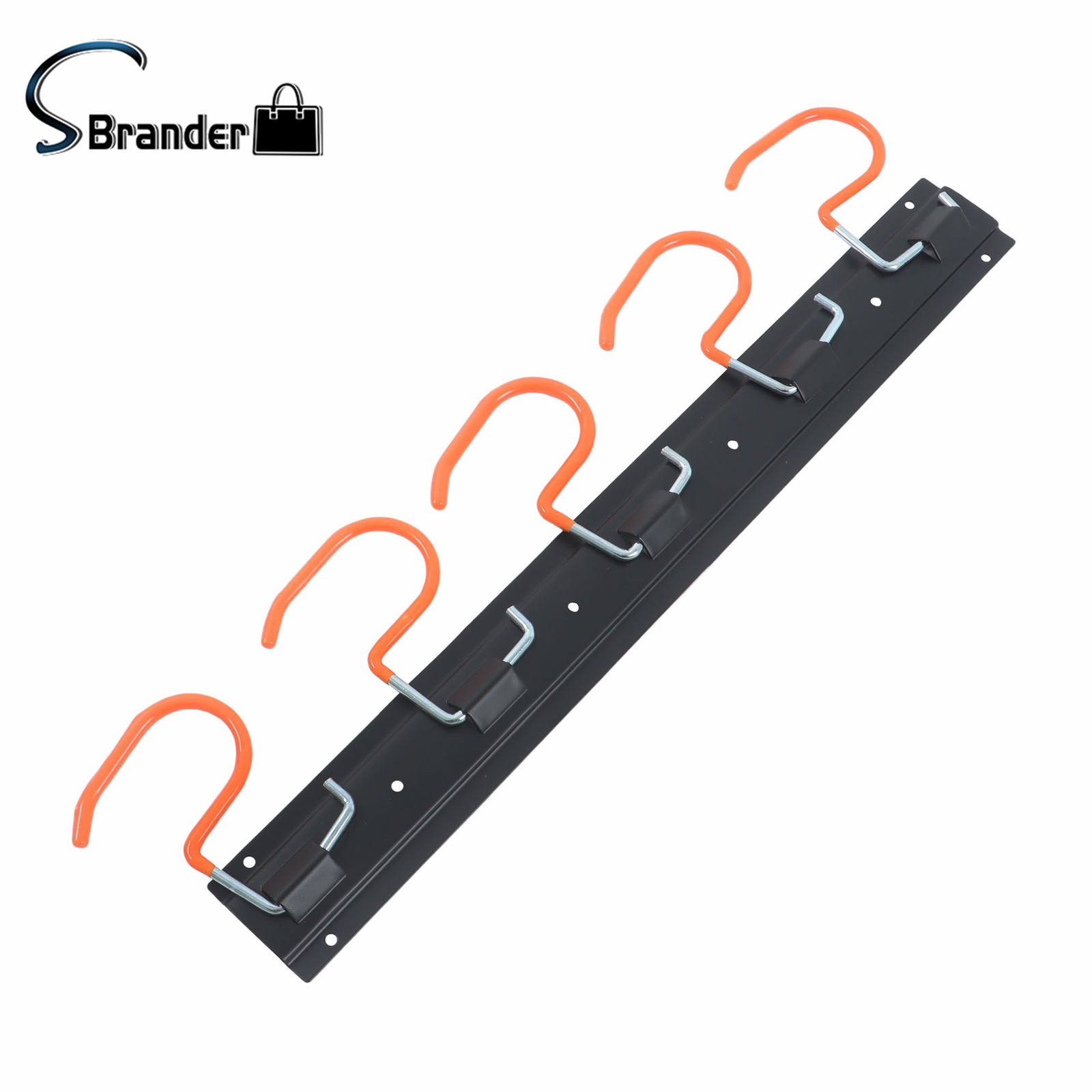 Easy To Use 68″ Storage System Adjustable Tool Organizer Hangers Shovels Brooms