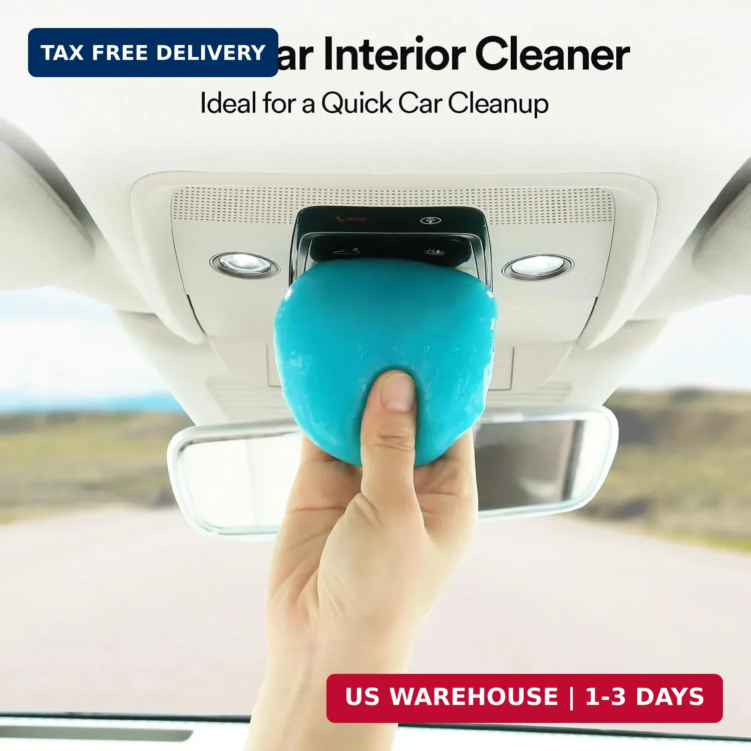 PULIDIKI Car Cleaning Gel Car Clean Putty, Universal Car Interior Cleaner Slime,