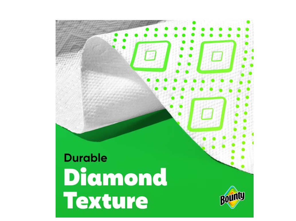 Bounty Paper Towels Select-A-Size White, 6 Mega Rolls
