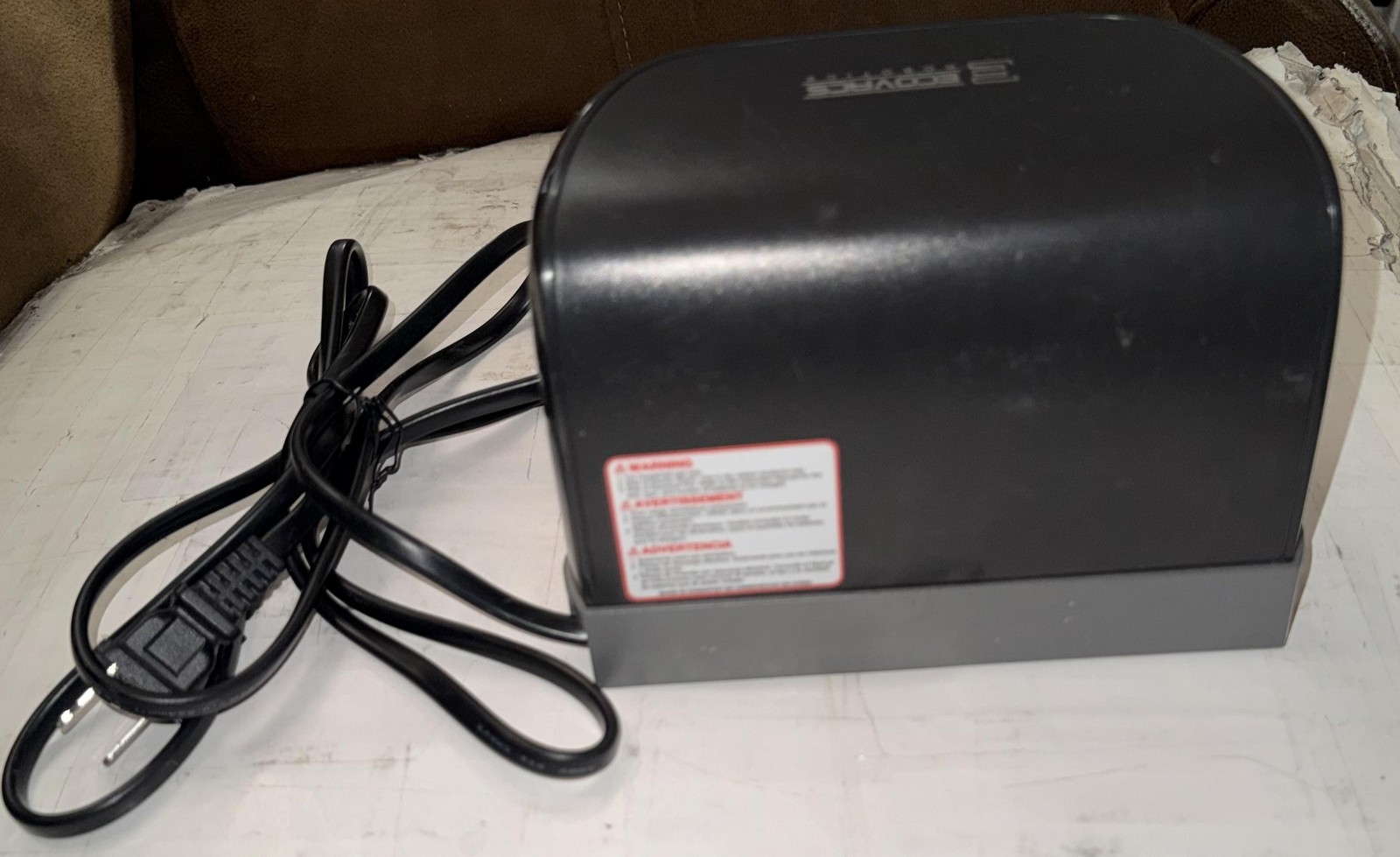 Ecovacs Robotics CH1465A Robot Vacuum Charging Dock Base Corded Gray Charger
