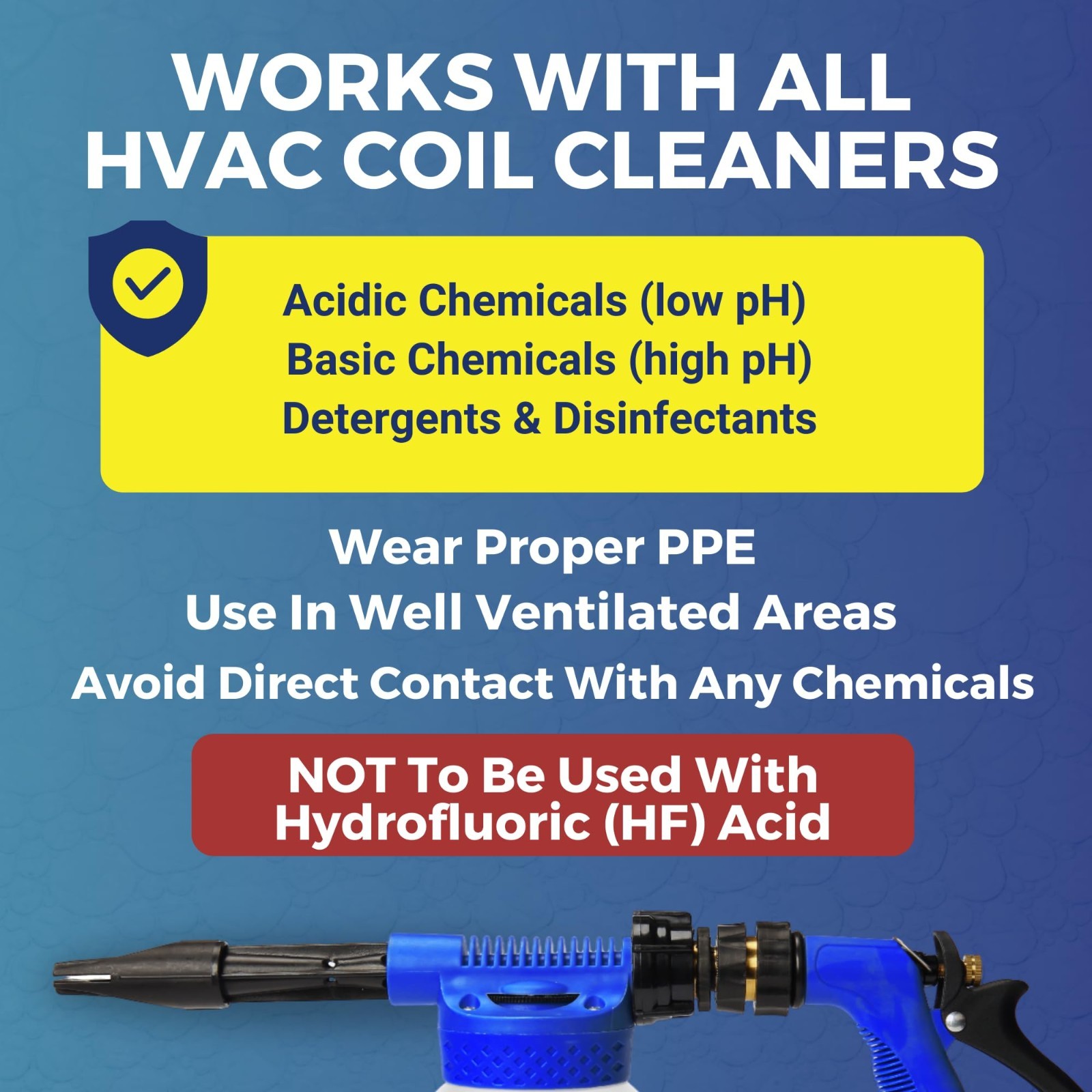 High-Power AC Coil Cleaner & Cannon Bundle – Efficient HVAC Cleaning Tool
