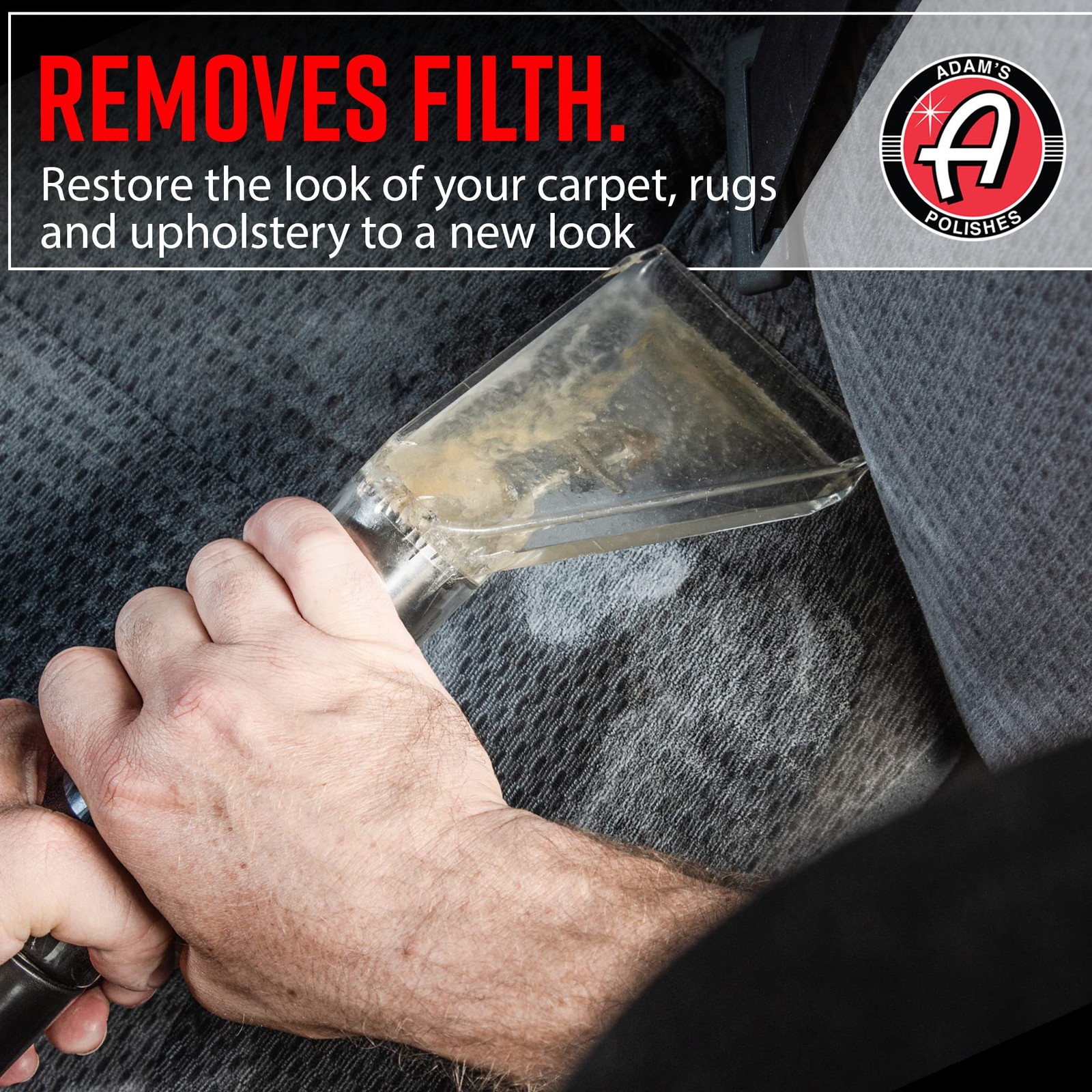 Adam’s Polishes Heated Carpet Extractor -Powerful 200 Degree Spot and Upholstery