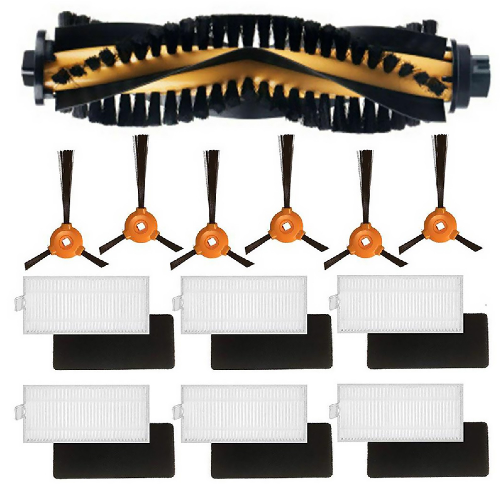 Replace Set For EcoVacs Deebot 500/ Deebot 600/ Deebot 601/ Deebot 711 Parts New