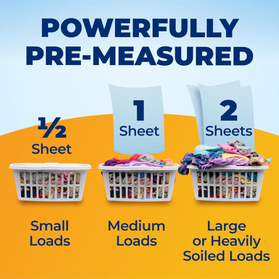 Arm & Hammer Power Sheets Laundry Detergent (35 Count, Fresh Breeze)