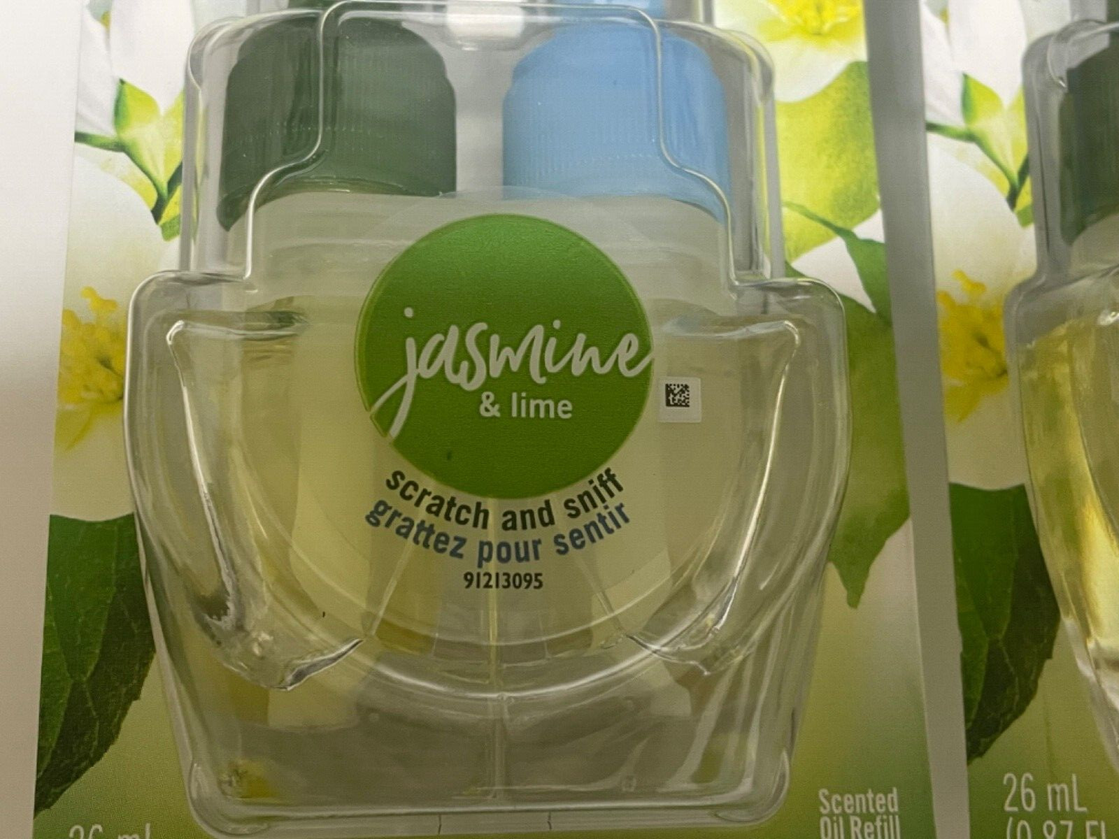 2 Count – Febreze Plug In Jasmine and Lime Fade Defy Plug Refill Limited Edition