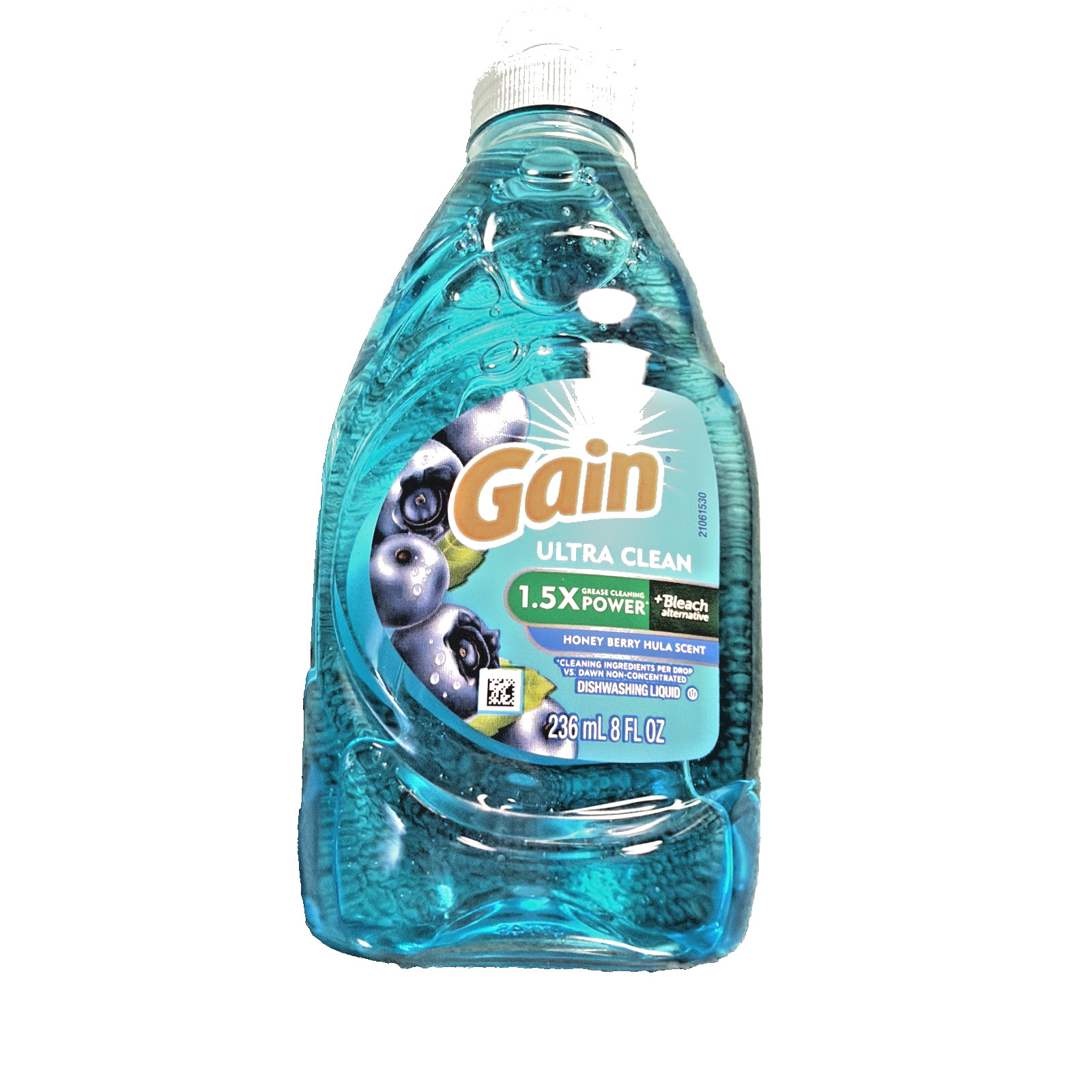 12 Gain Ultra Clean Dishwashing Liquid Honey Berry Hula Scent 8 oz 12 Bottles