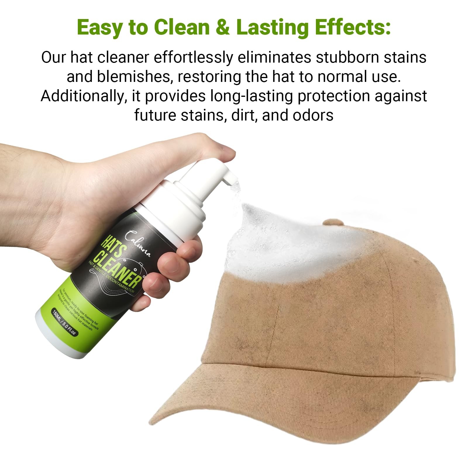 4-In-1 Professional Hat Cleaning Kit, Quick-Drying Cap Saver Cleaner, for Bas