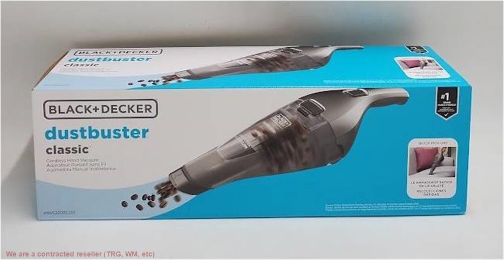 BLACK+DECKER Compact Lithium Handheld Vacuum – Gray HNVC220BCZ01