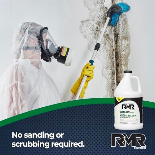 Mold Mildew Stain Remover 1 Gallon Liquid Sodium Hypochlorite Professional