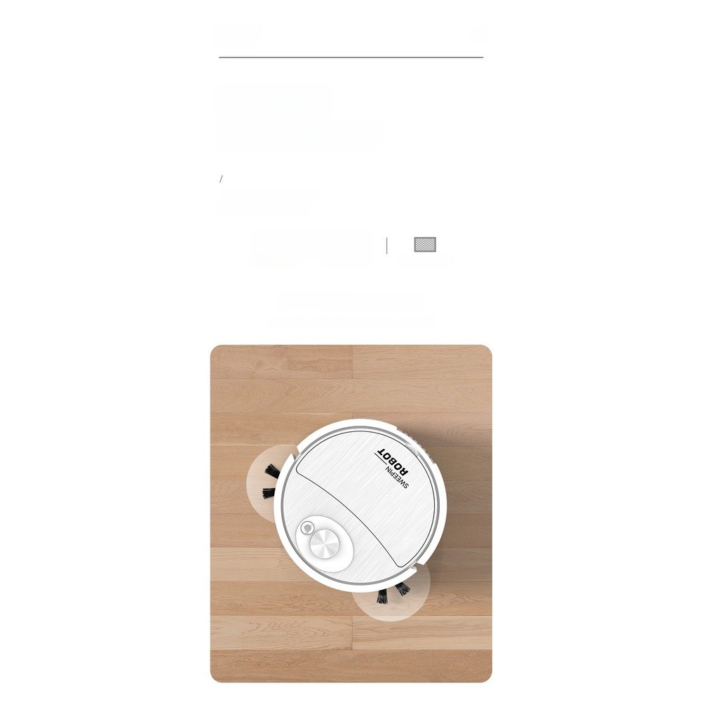 Ultra Thin 5.4cm Robot Vacuum Cleaner Mop Sweeper for Home 18×5.4x18cm