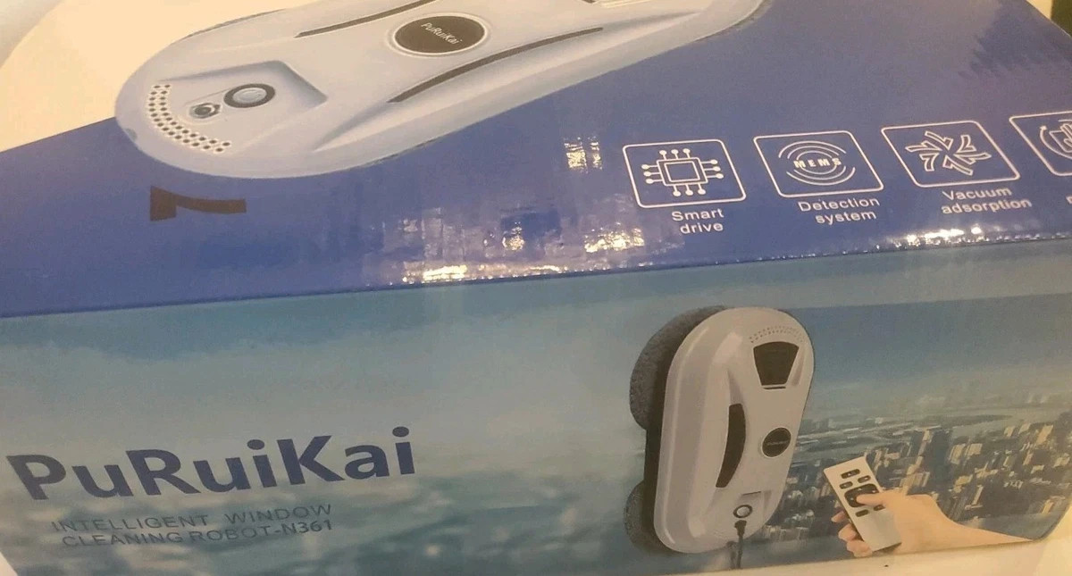 Automatic Window Cleaning Robot | Smart Glass Cleaner PURUIKAI