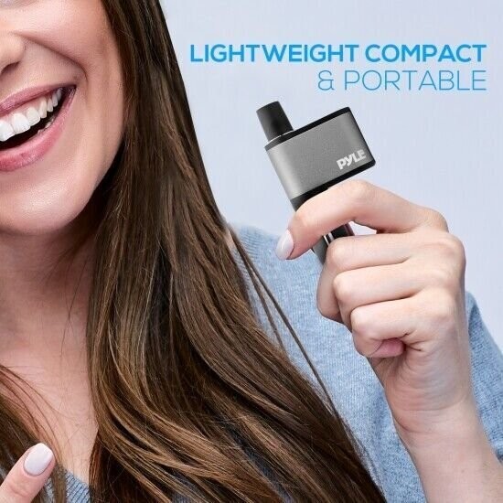 Pyle Electric Lighter with Dual USB Device Charge Ports & Flameless Design