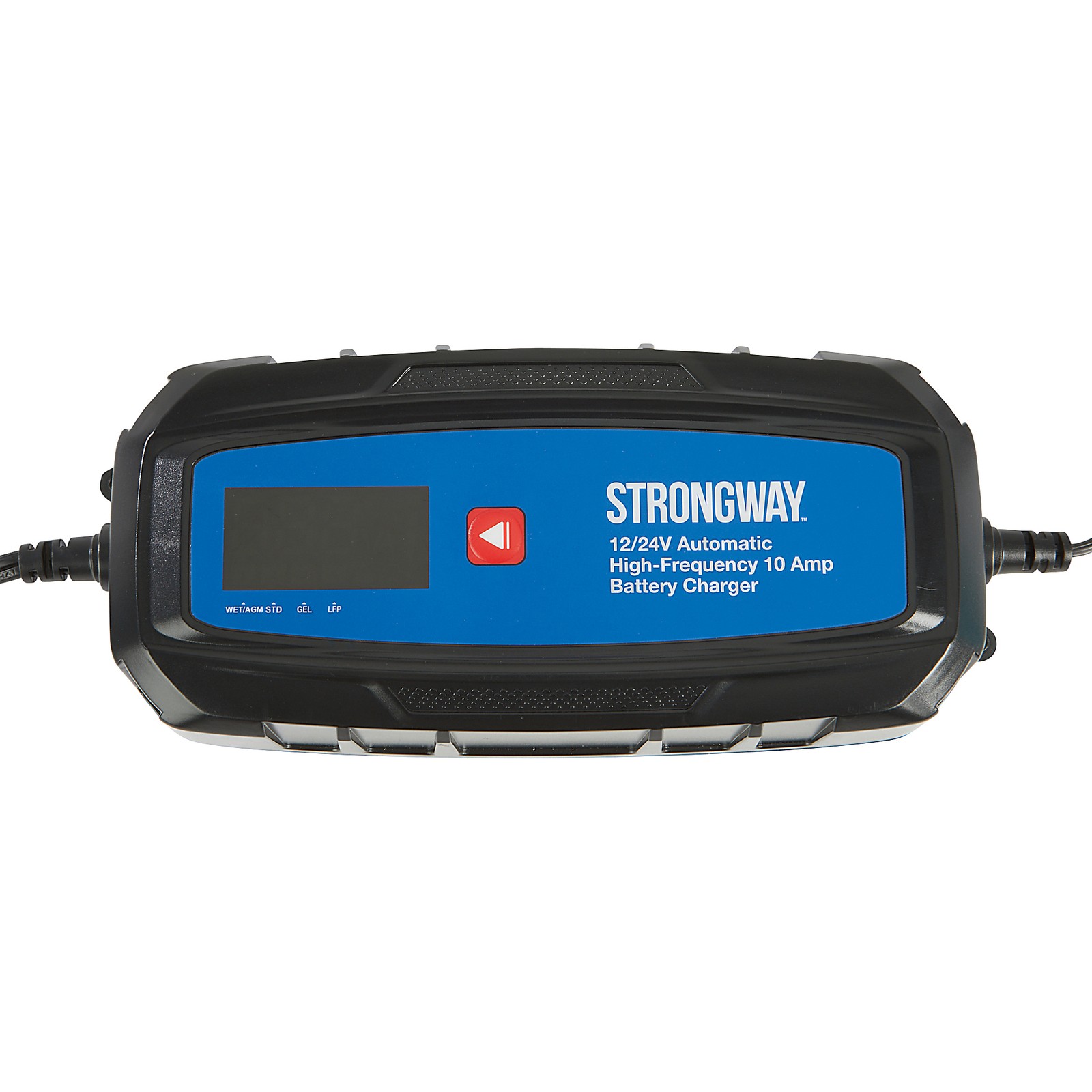 Strongway 12/24V Smart Battery Charger, 120V Input, 10A Max. Output, 3 Settings