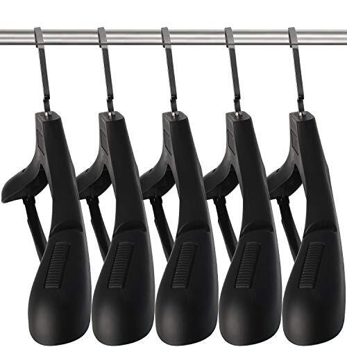 Plastic Extra Wide Suit Hangers, Pack of 15, Width: Assorted Colors , Sizes