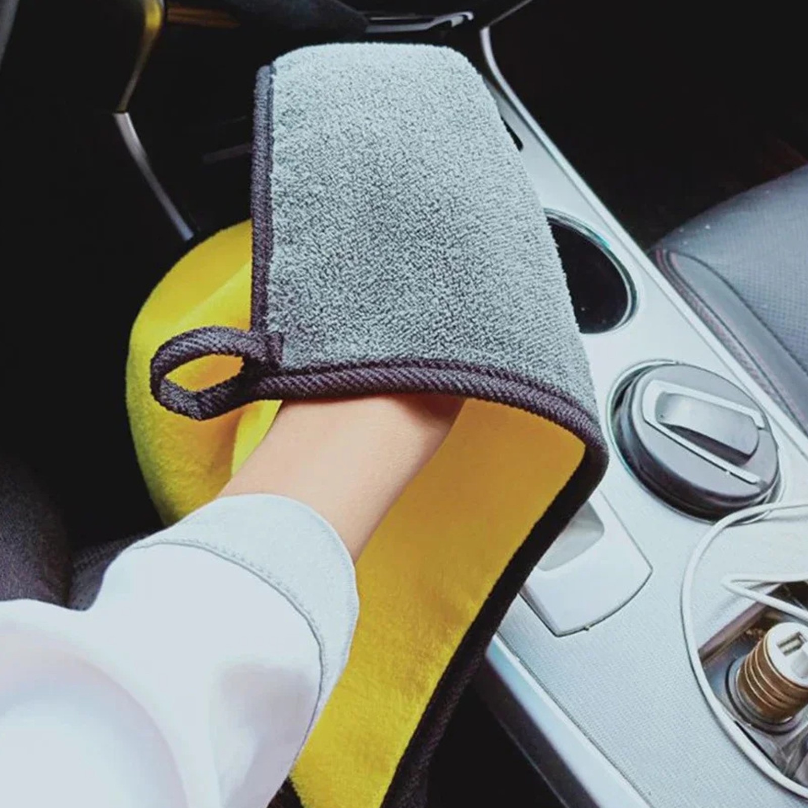 2/10/50 Pack Microfiber Cleaning Towels For Car Wash Drying Detailing