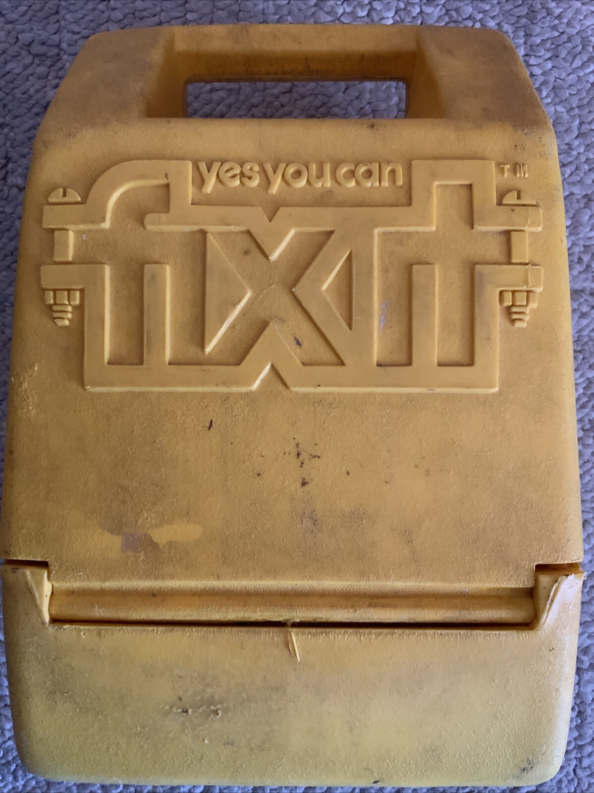 Vintage Home Repair Box Mail In Yes You Can Fix It Case 80s Plumbing floors