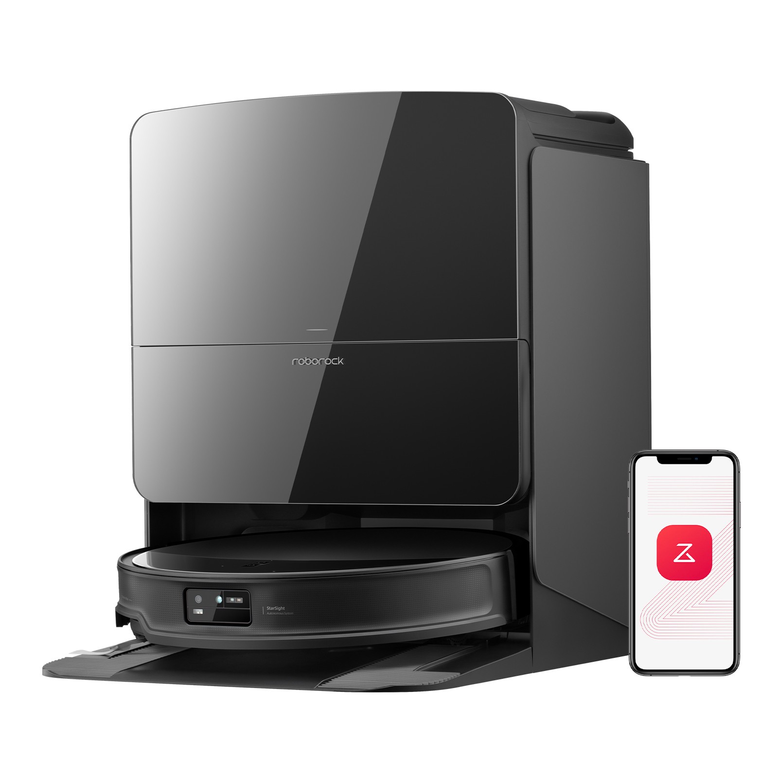Roborock Saros 10R Robot Vacuum & Mop,22000Pa,Heated Cleaning – Certified Refurb
