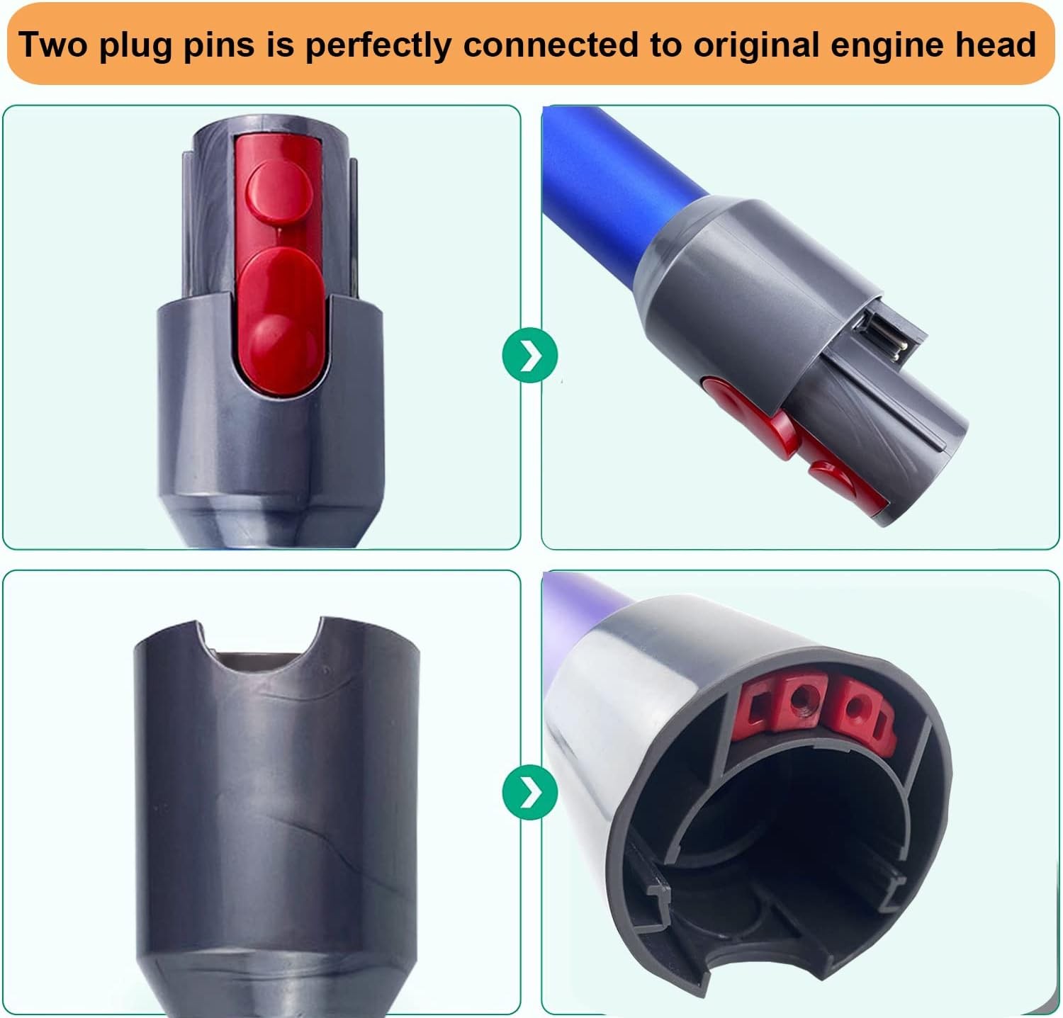 Quick Release Extension Wand Replacement for Dyson V15 V11 V10 V8 V7 Vacuums