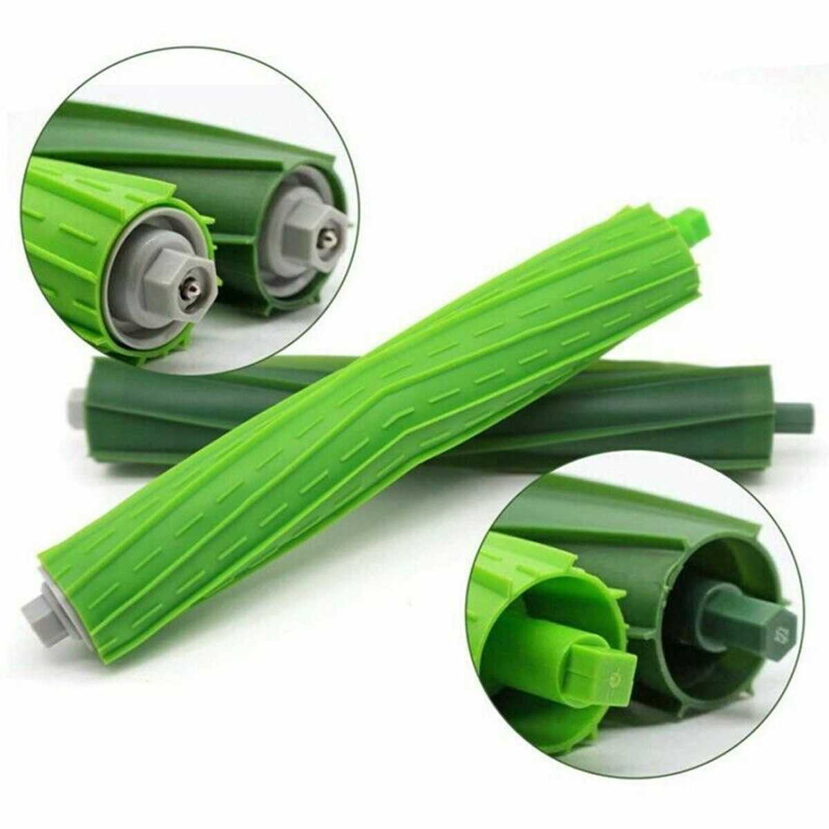 1 Set Multi-Surface Rubber Brush for iRobot Roomba i7 i7+/i7 Plus E5 E6 Vacuum