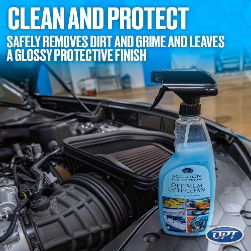 Opti-Clean Waterless Wash and Wax – Concentrated Wa Size: 32 Ounce (Pack of 1)