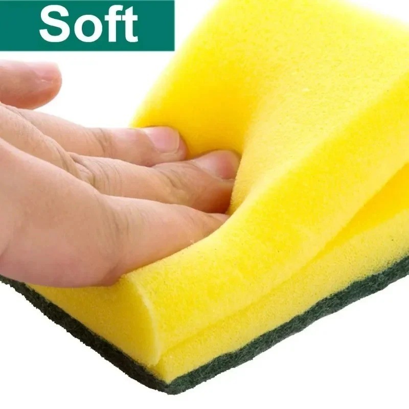 50pcs Double Sided Magic Sponge Eraser Melamine Washing Thick Cleaning Foam USA