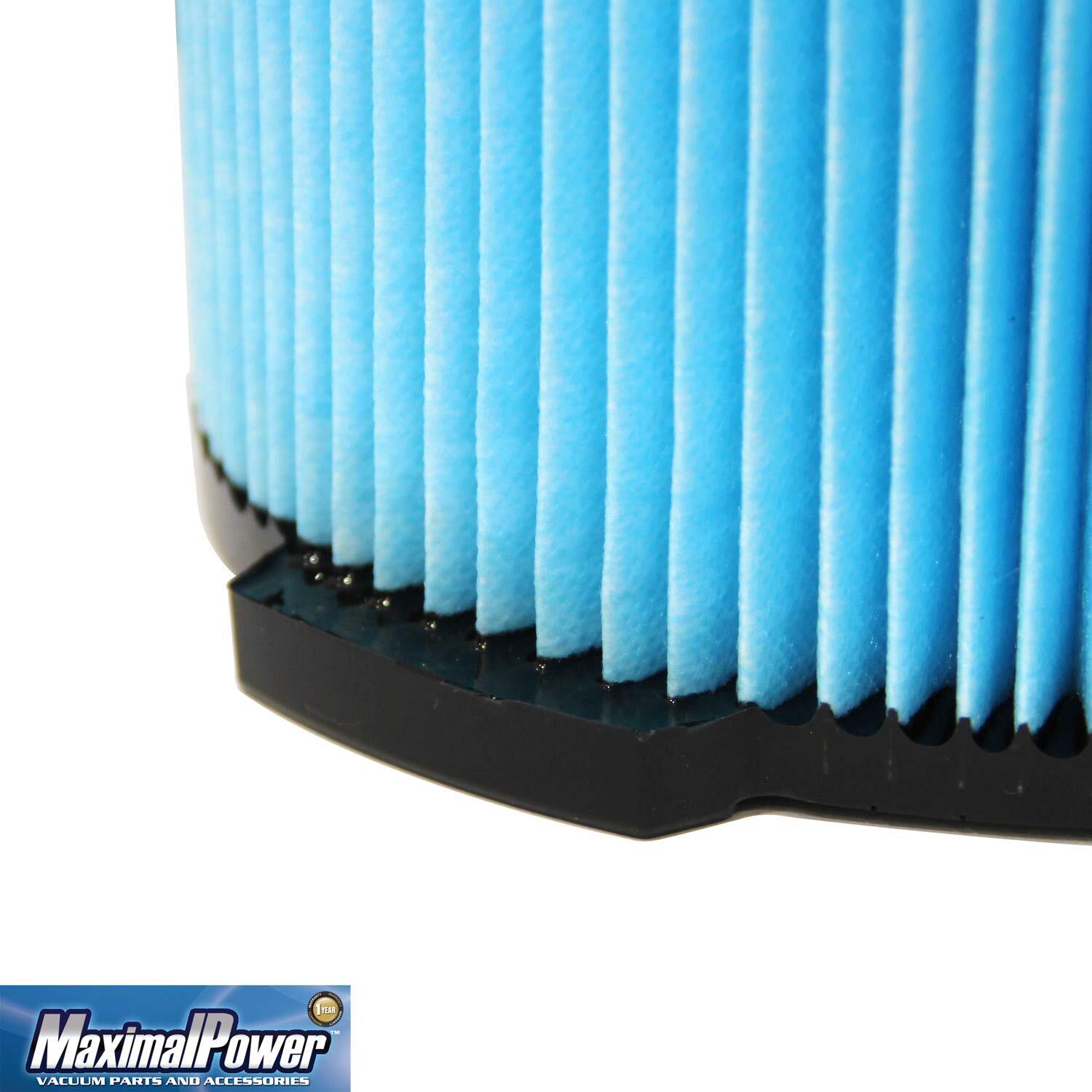 MaximalPower Replacement VF5000 Wet Dry Vacuum Filter for Ridgid 6-20 Gallon …