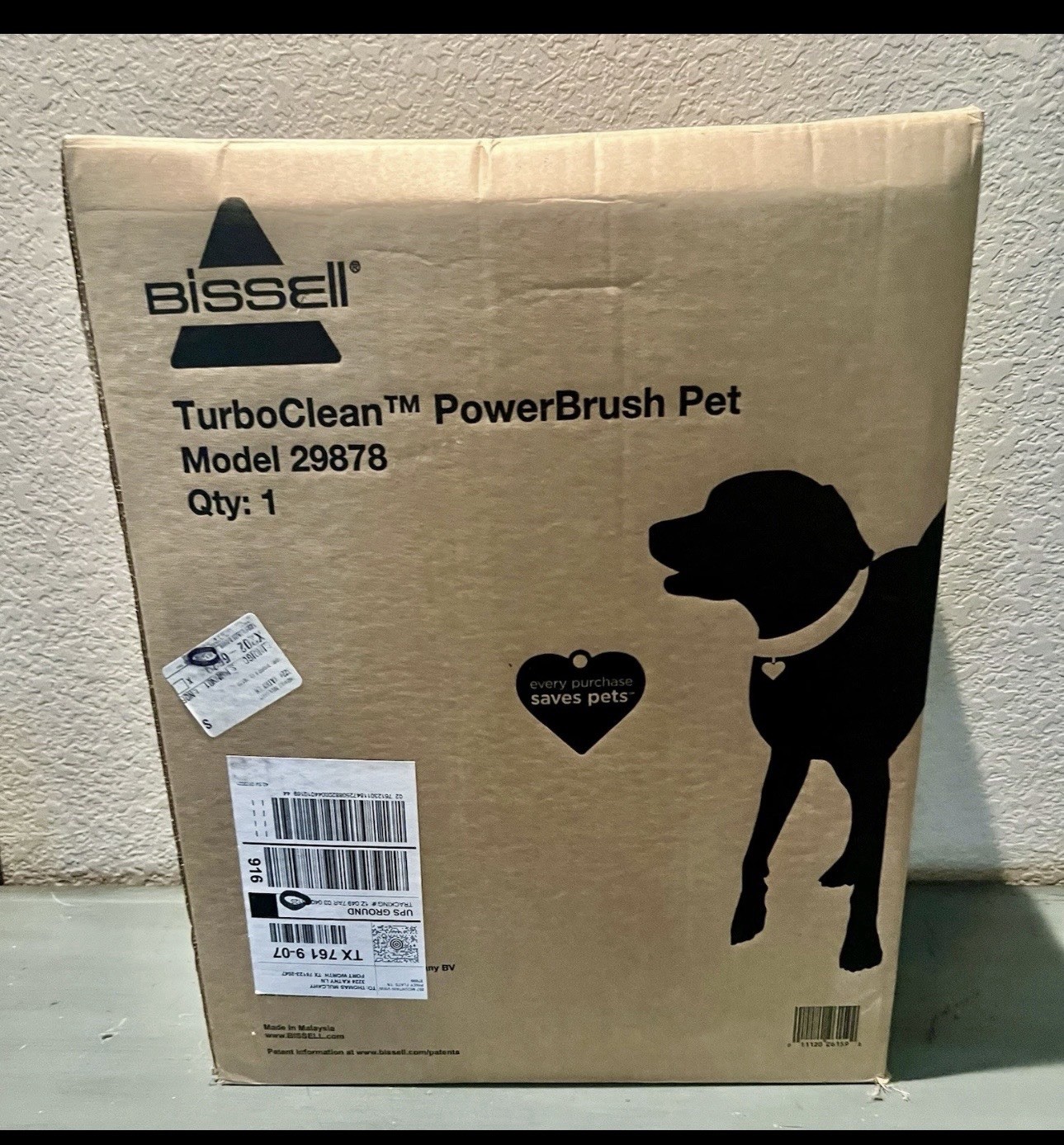 Bissell TurboClean Powerbrush Pet Pro Upright Carpet Cleaner 29878 New