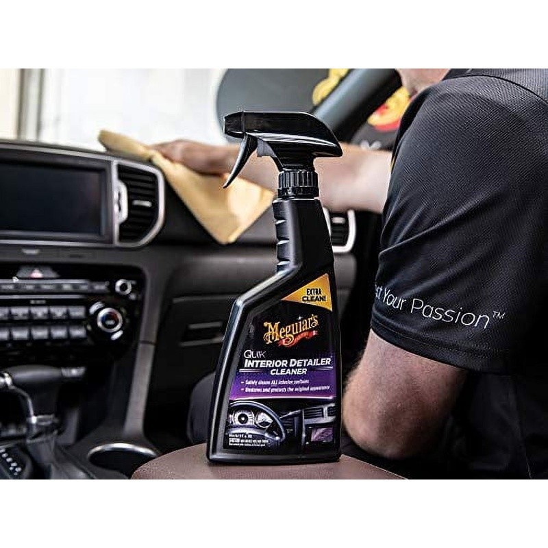 Interior Car Cleaner Spray Quick Shine Protectant Plastic Vinyl Leather LCD New