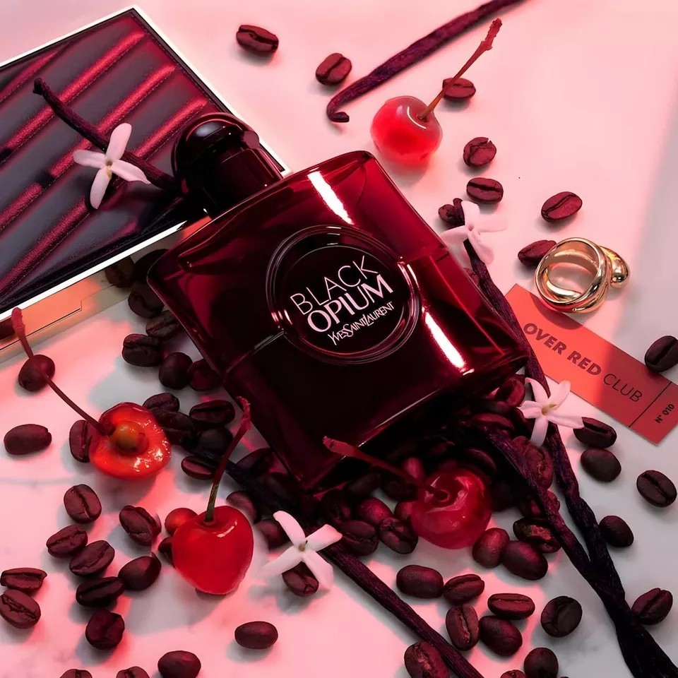 New Women’s Black OPIUM OVER RED Boxed 3 oz / 90 ml EDP Gift Spray US Ship