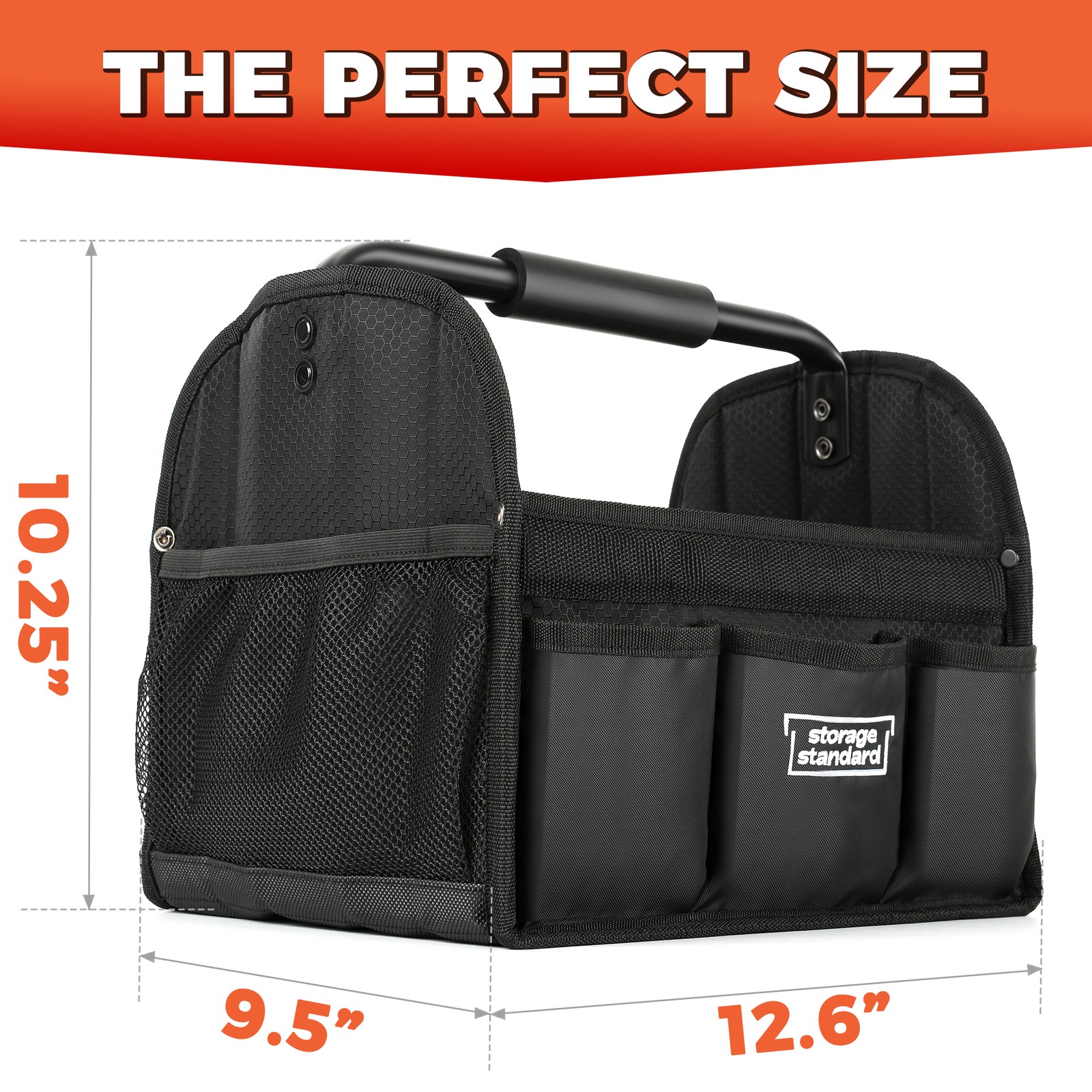 Detailing Caddy Organizer with Handle – Storage, Cars, & Cleaning Caddy