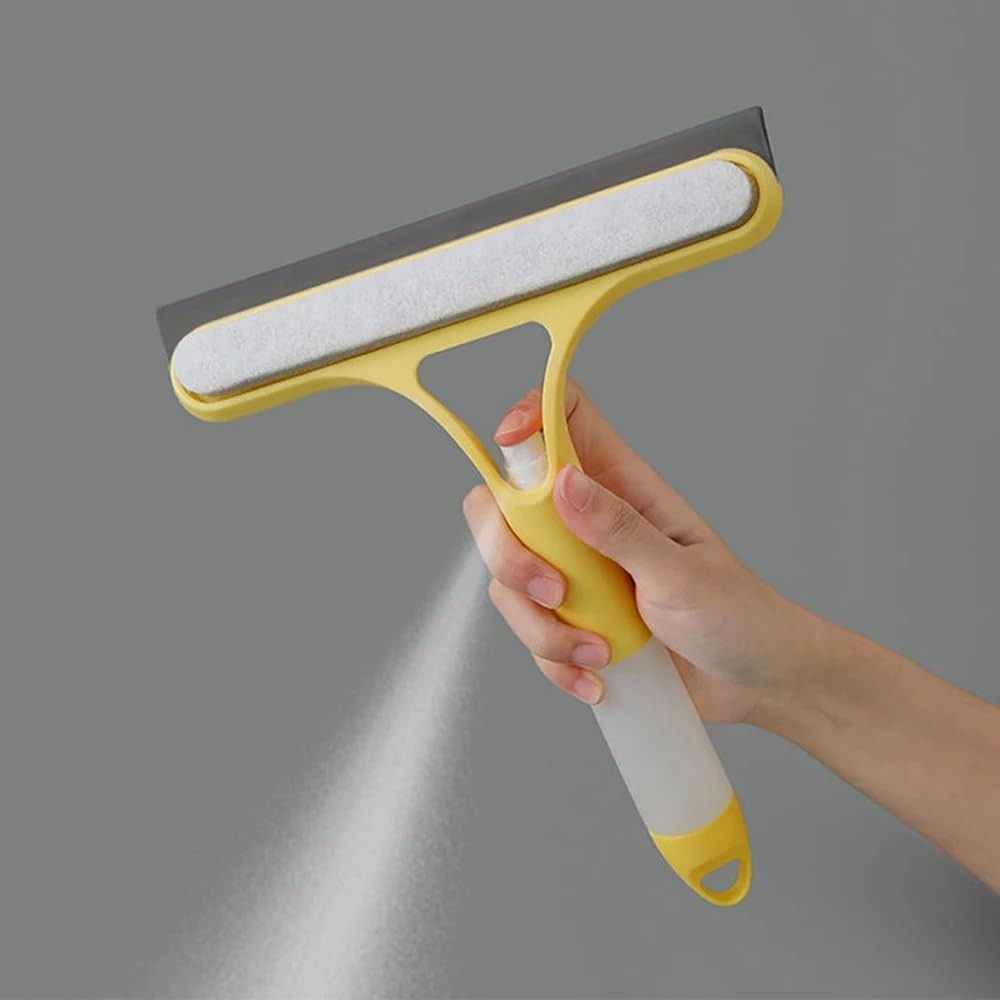 3-in-1 Window Cleaning Multi-Tool, Glass Hanging Knife with Spray