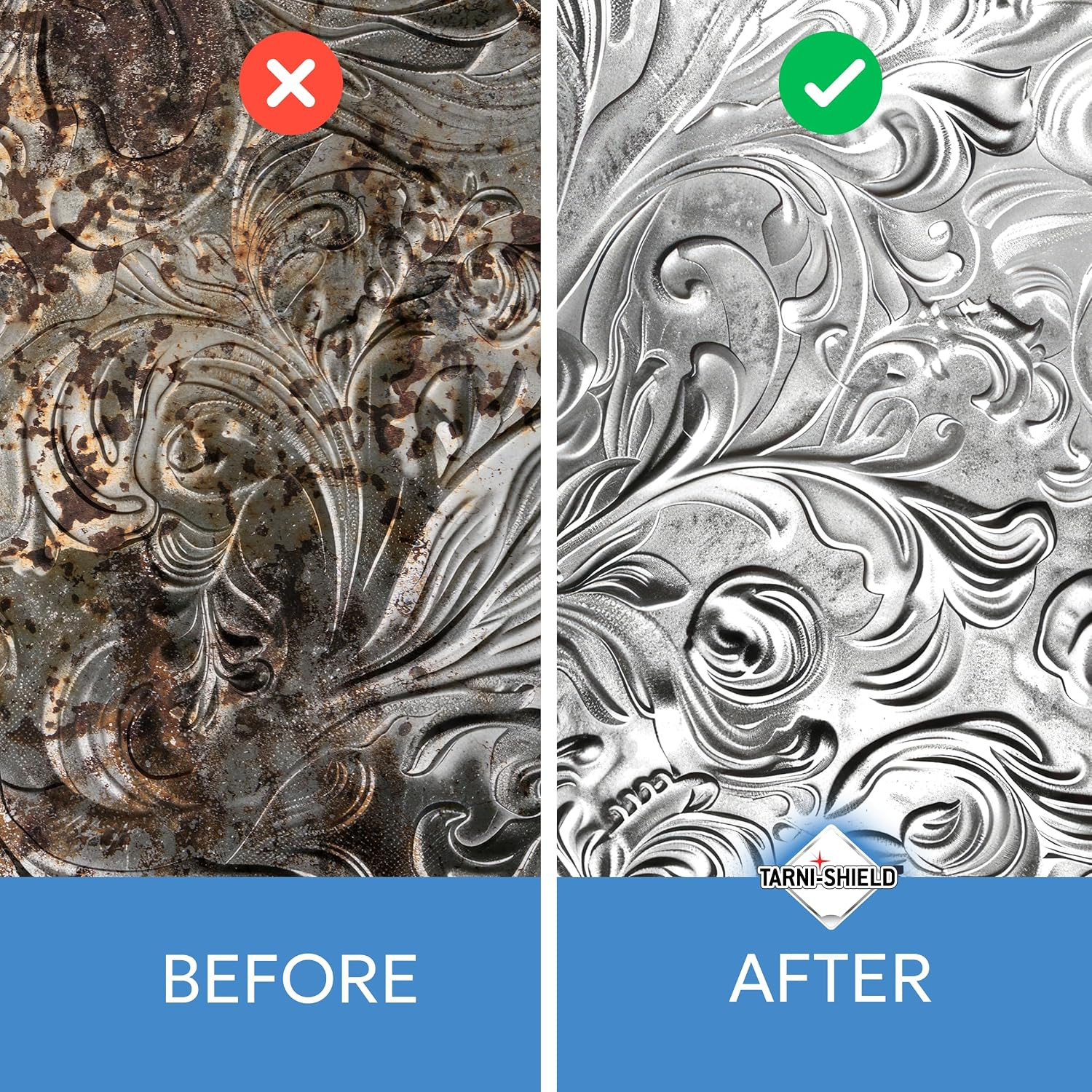 Tarni-Sheild Silver Polish – Clean, Polish, and Protect against Tarnish – 8 Ounc