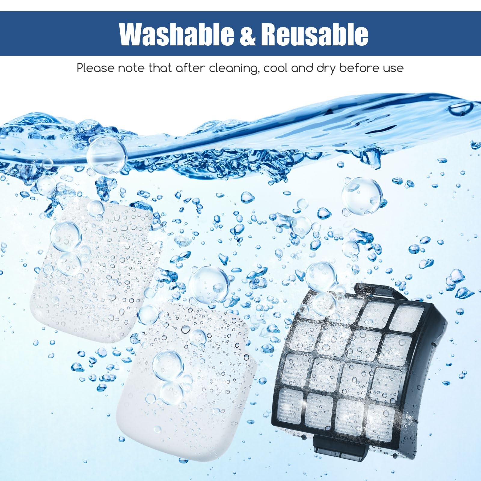 AZ3002 AZ3000 AZ3000W Replacement Filter Kit Compatible with Shark Stratos