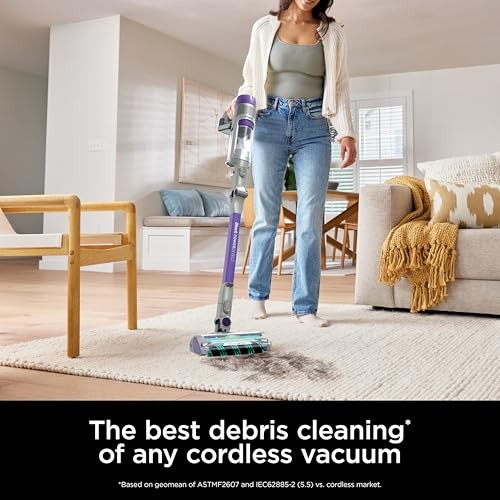 SHARK POWERDETECT CORDLESS STICK VACUUM HEPA FILTRATION 70-MINUTE RUNTIME