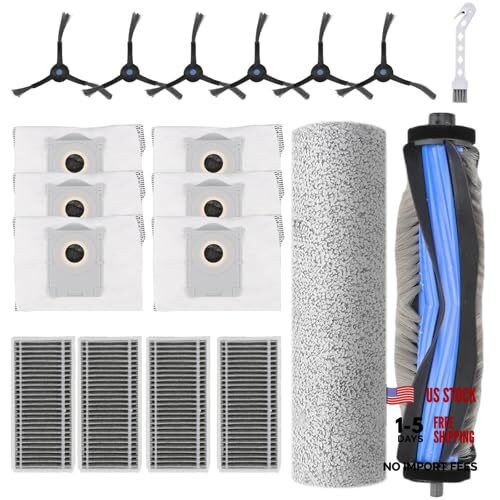 19 Pack Replacement Parts for Ecovacs Deebot X8 Pro Omni for Yeedi S14 Plus