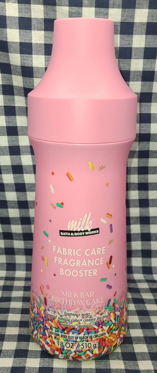 ALL NEW Milk Bar Birthday Cake Laundry Booster 18 oz Bath & Body Works