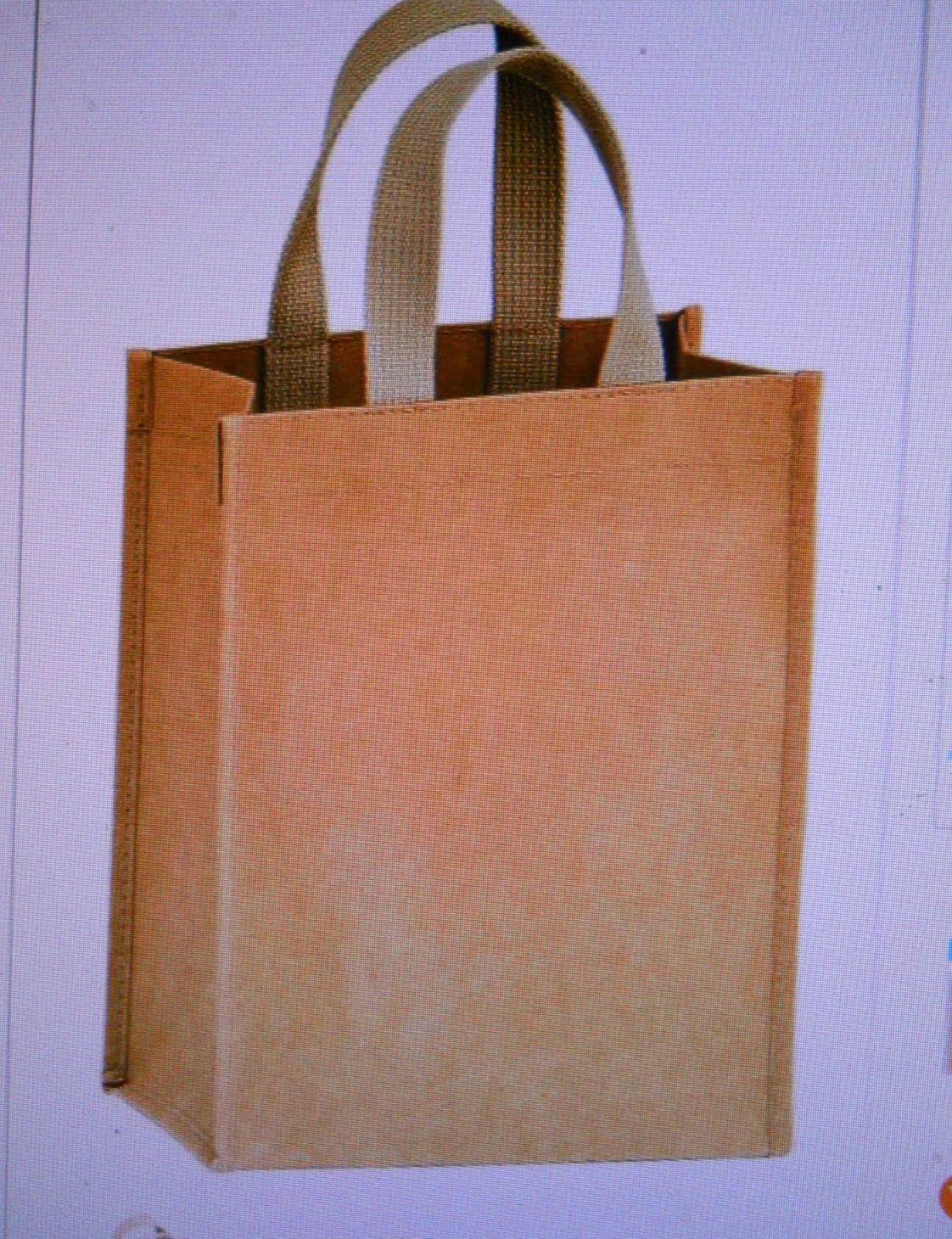 CYCLONE – Washable Kraft Paper Tote Bag with Web Handle |8x4x10|