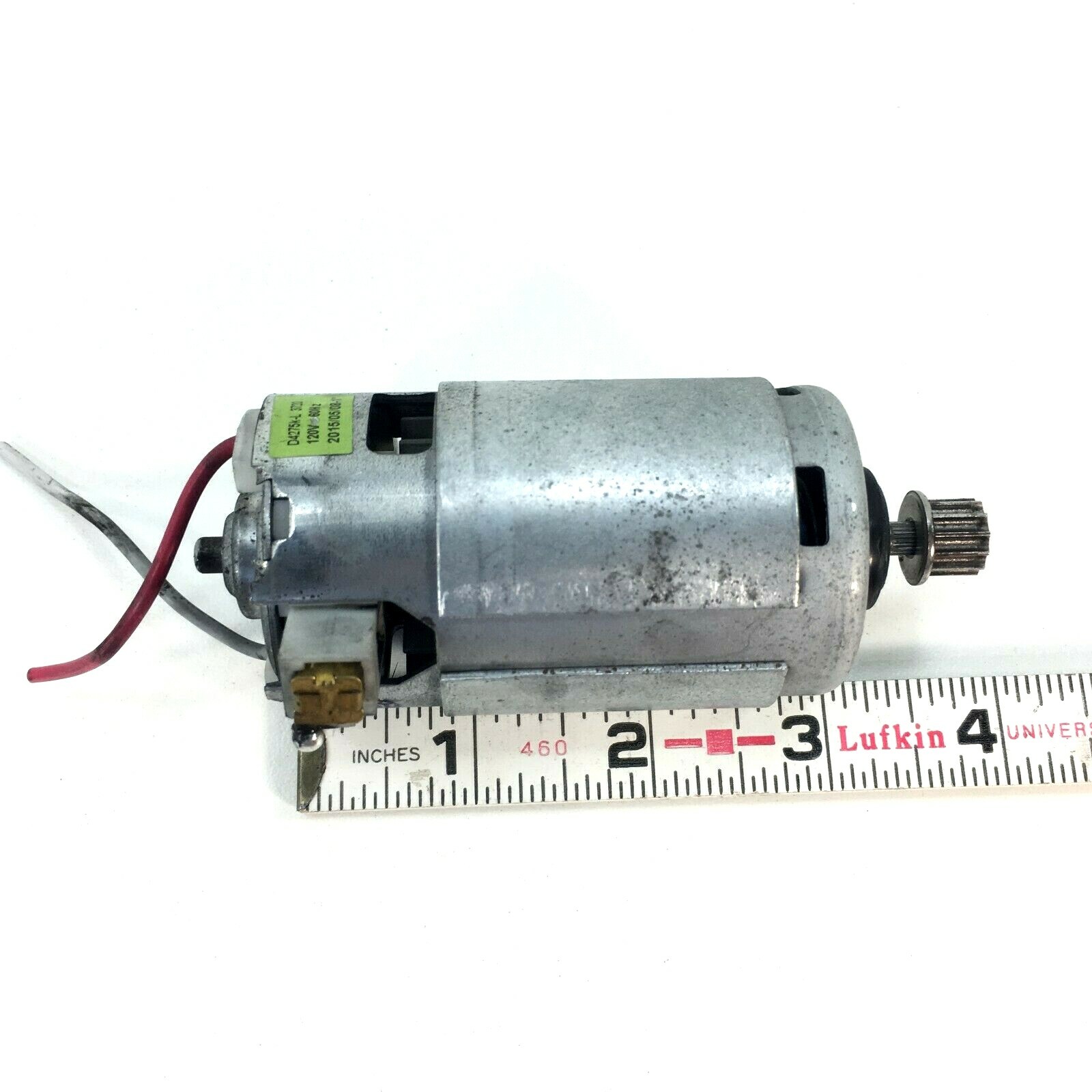 Shark HV321 HV322 HV324 HV325 120V POWER HEAD BRUSHROLL MOTOR # D4275k-L 3720