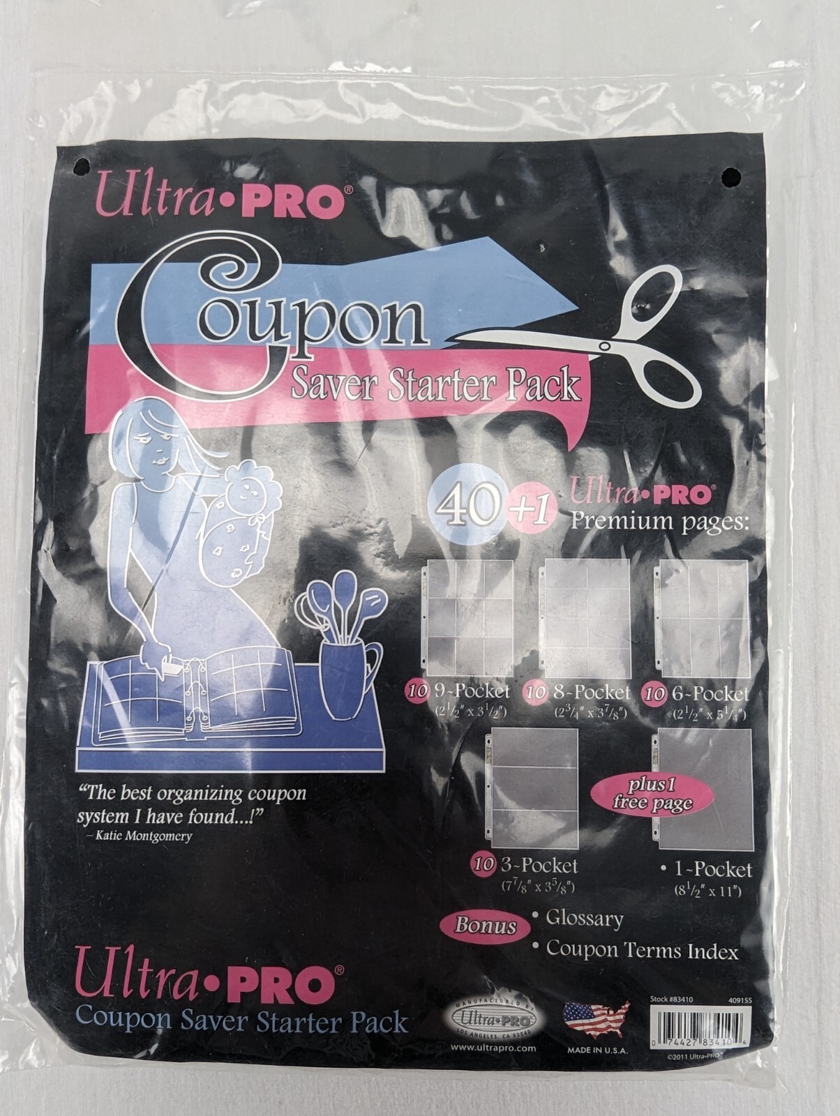 Ultra Pro Coupon Saver Starter Pack 40+ Premium Pages Organizing New