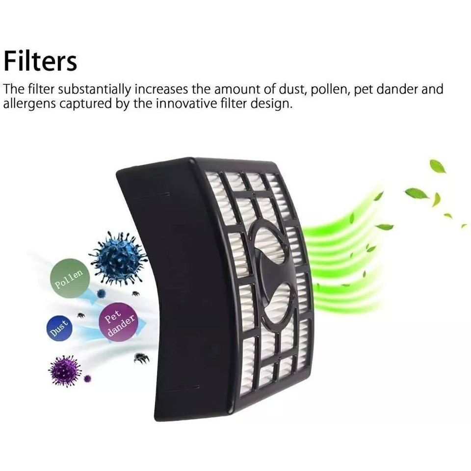 Replacement Filters For Shark DuoClean Powered Lift-Away Speed NV801 NV803 UV810