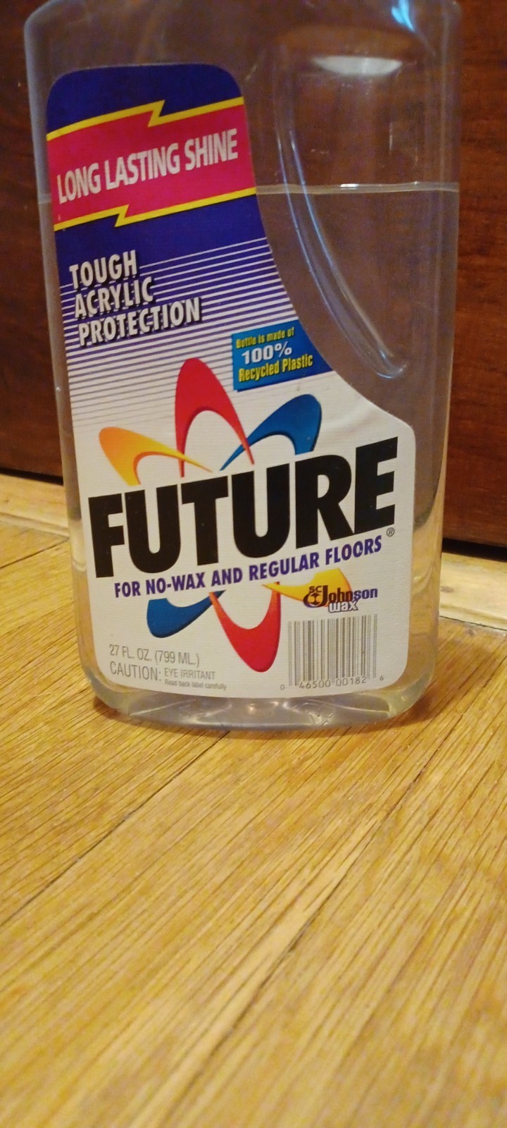 ​SC Johnson Future Acrylic Floor Finish Polish Vintage Discont 24.2 Oz /27 Oz