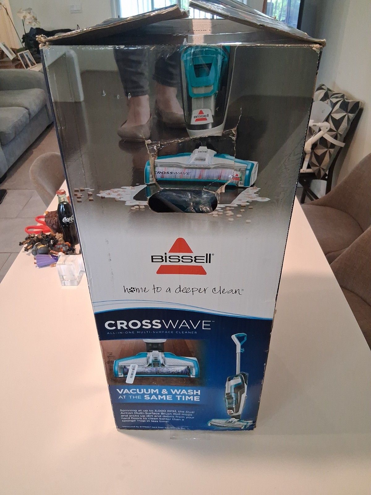 BISSELL CrossWave 2211W All-in-One Multi-Surface Wet Dry Vac – New Open Box