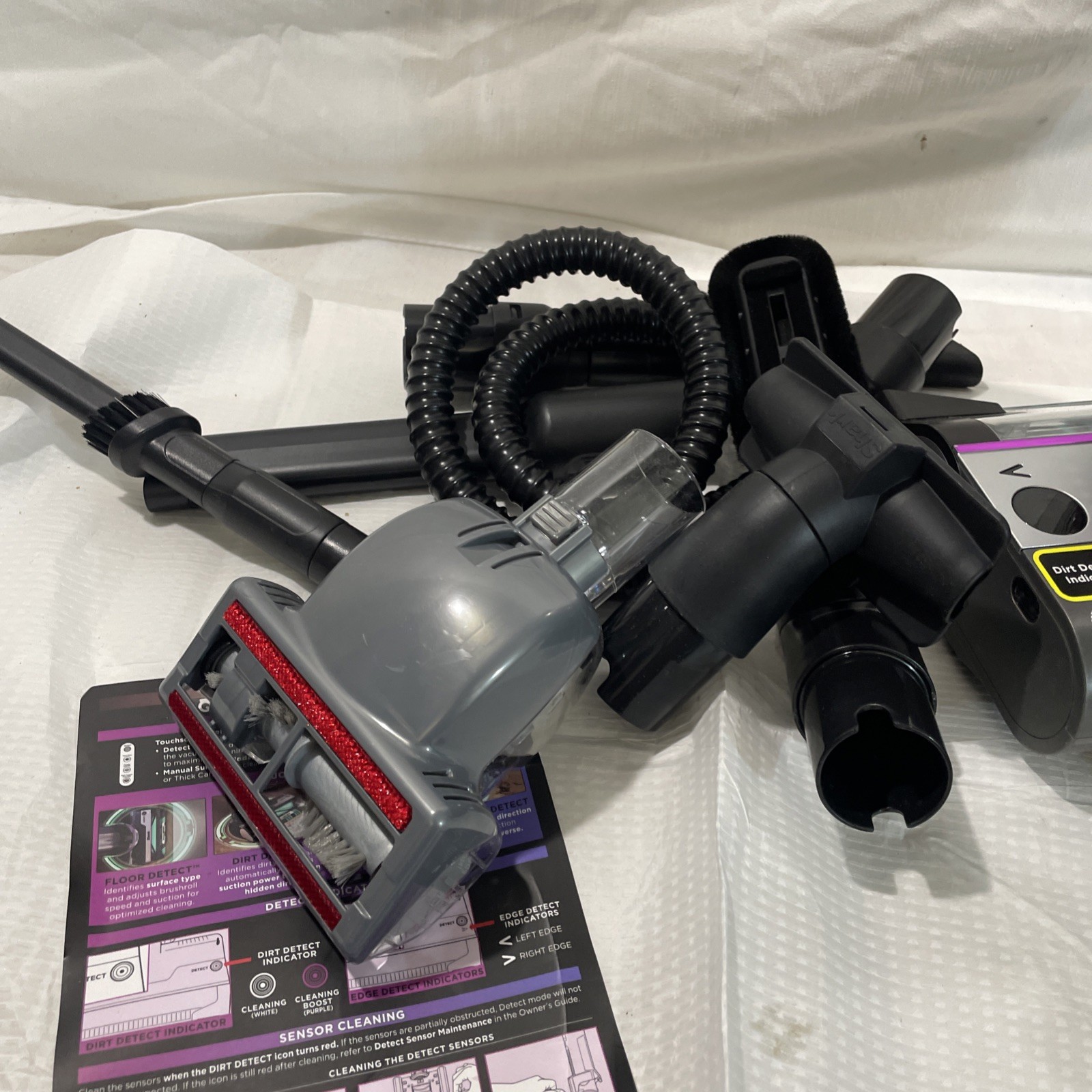Shark PowerDetect AZ3901 Corded Multi-Surface Upright Vacuum – Purple