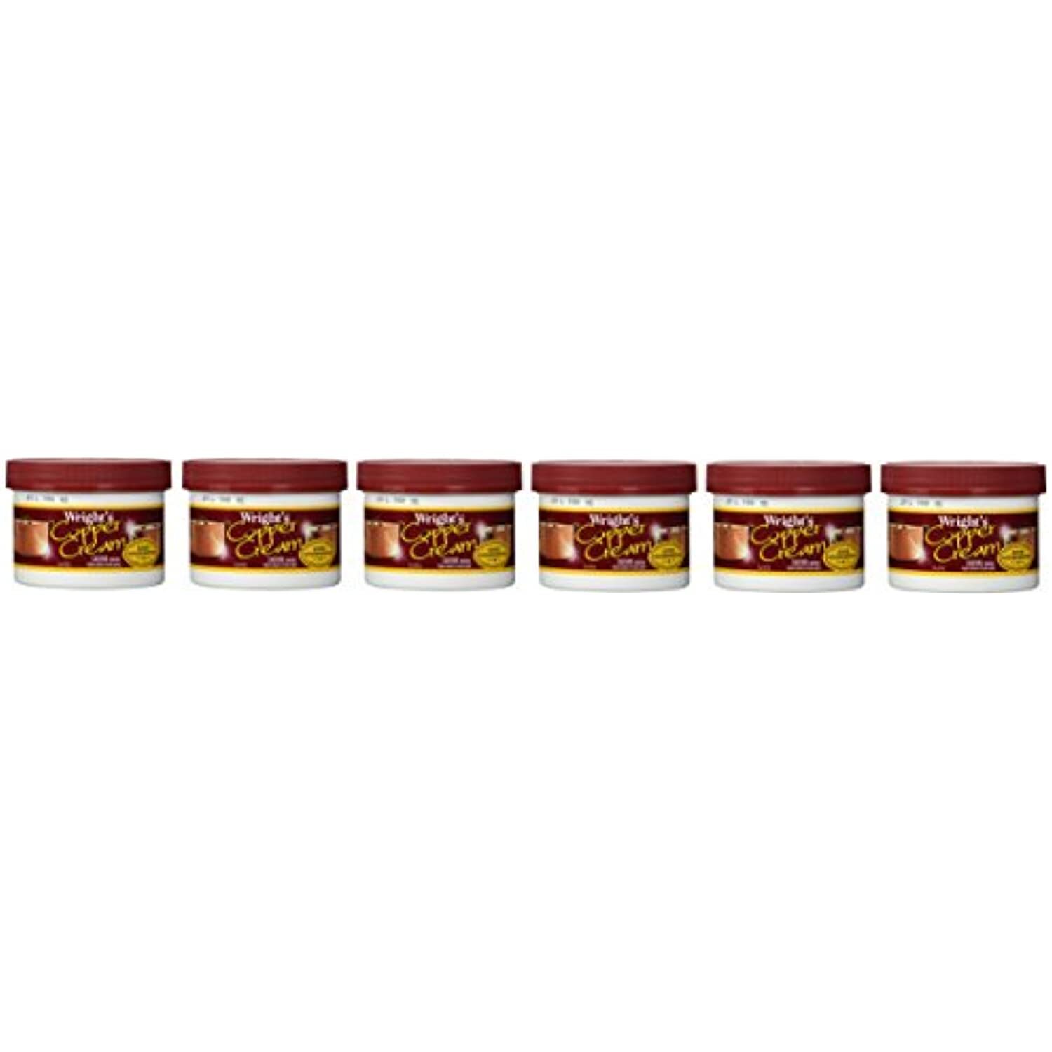 Wright’s Mild Scent Copper Cleaner 8 oz Cream (Case of 6)