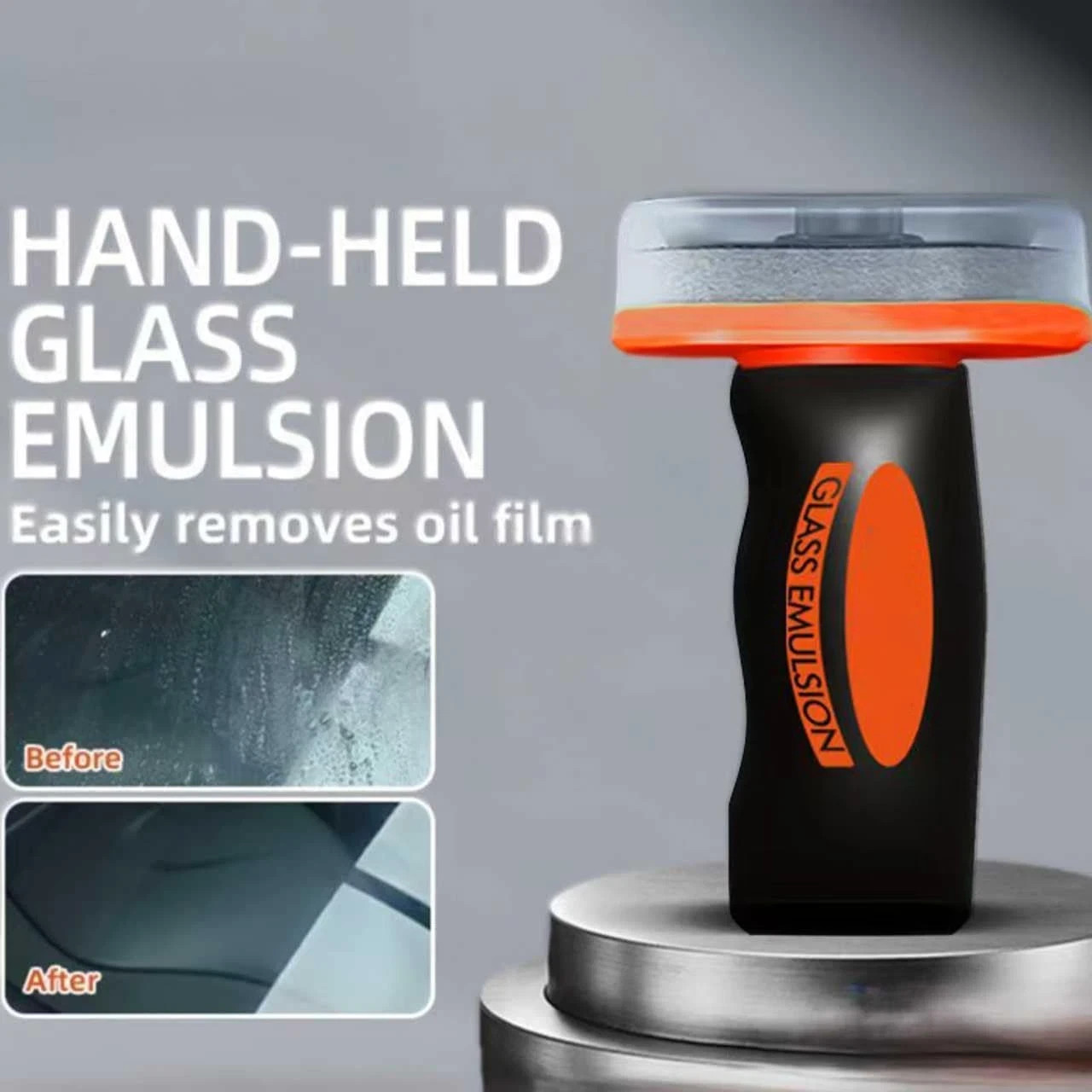 2PCS Car Glass Oil Film Remover Windshield Cleaner Cream Glass Polish 100ml