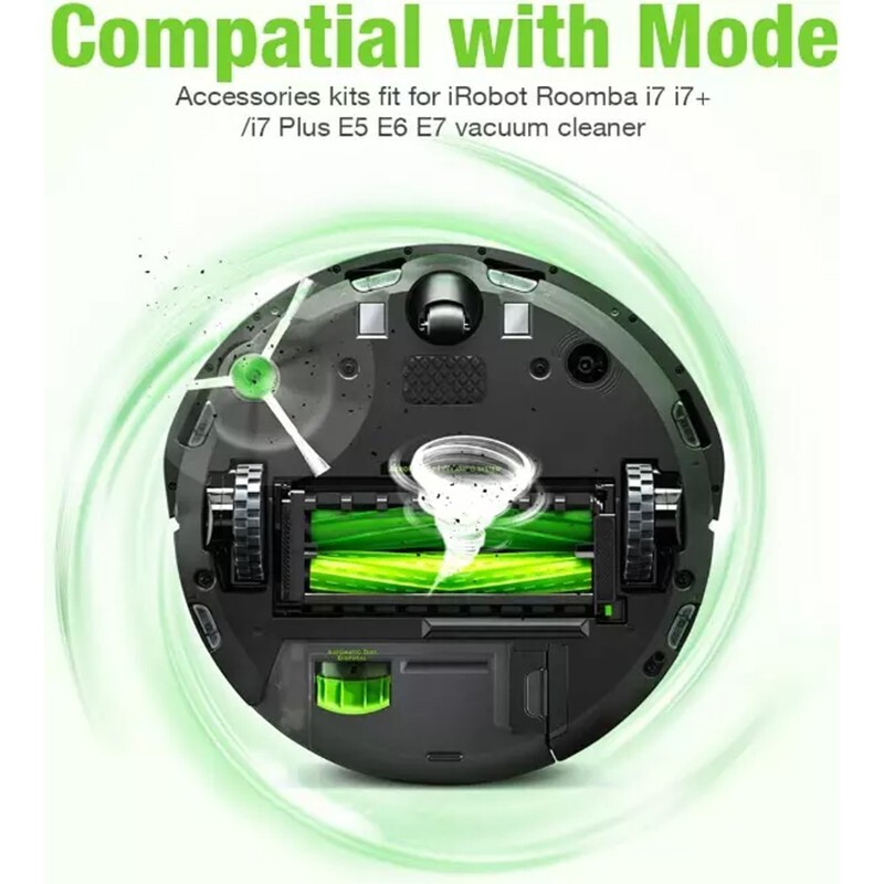 Replacement Parts for iRobot Roomba i7 i7+ i3 i4 i5 i5+ i6 i6+ i8 i8+ E5 E6 E7