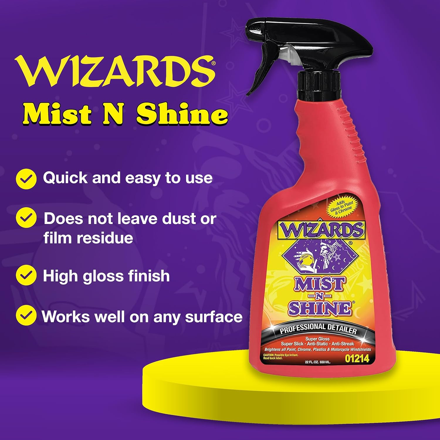 Surface Protection Wax 22Oz Waterless Car Detailer Spray Scratch Remover